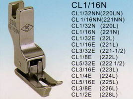 Лапка для отстрочек CL E 1/32" (= CL10)